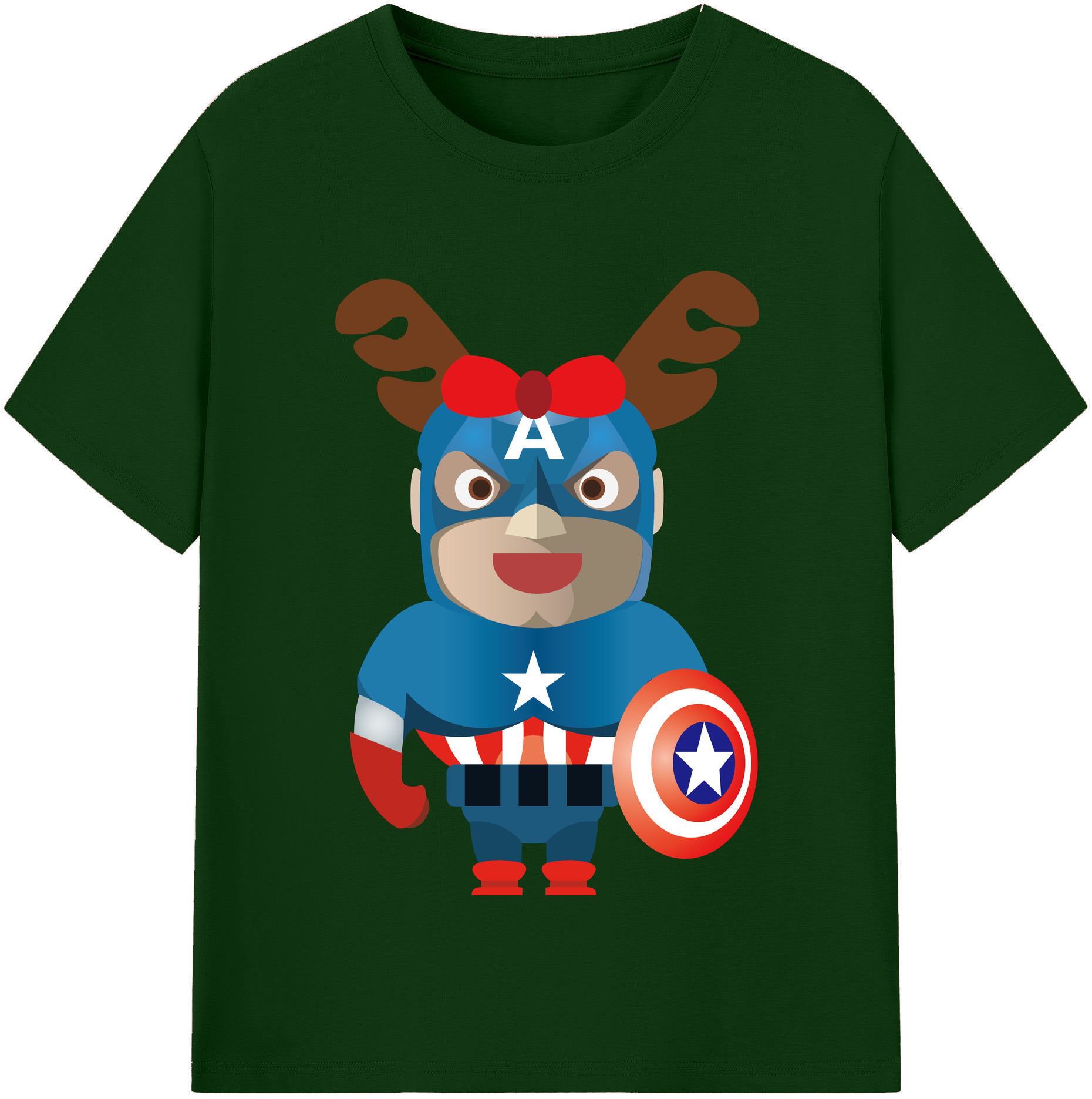 （画像用） アベンジャーズ The Avengers 綿100％半袖Tシャツ（フロントプリント）